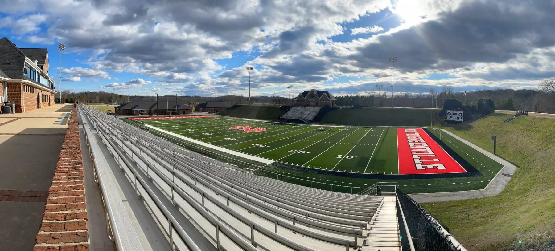 NGU's stadium, the scale behind every Garner Legacy build.